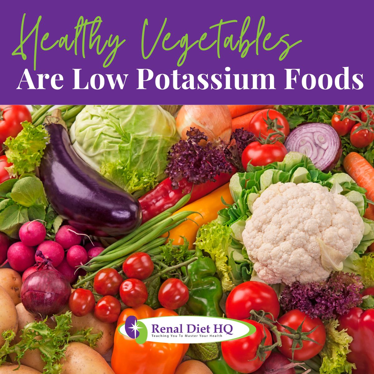 low potassium foods