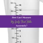 Measuring Cup with Water