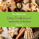 Christmas cookies in a box
