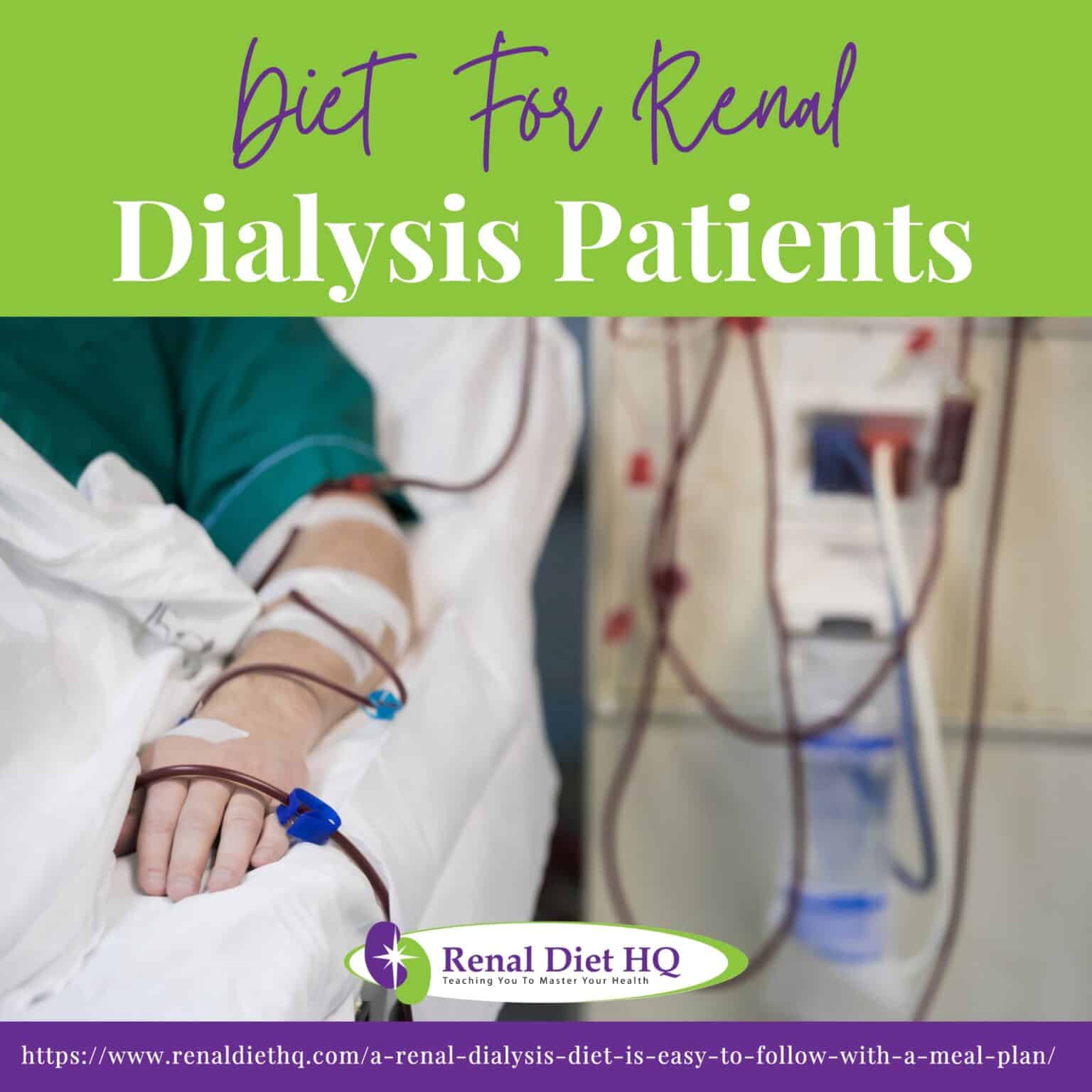 Diet for Renal Dialysis Patients - Renal Diet HQ