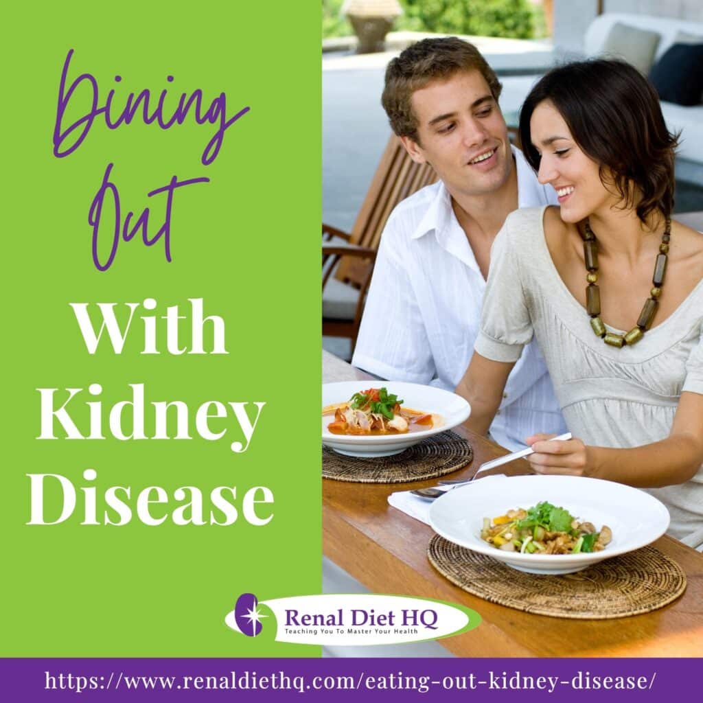 Dining Out With Kidney Disease - Renal Diet HQ