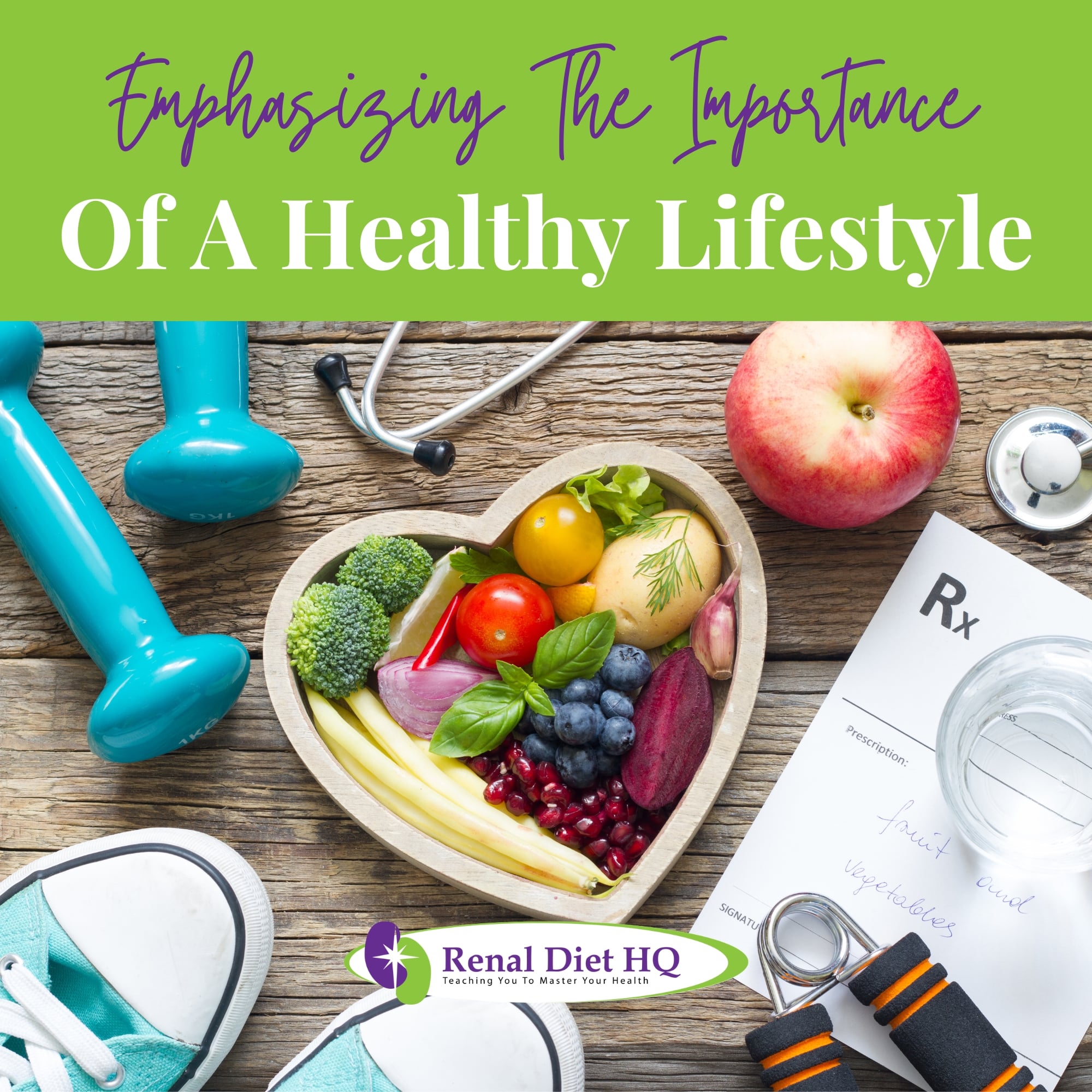 Healthy lifestyle concept with diet fitness and medicine