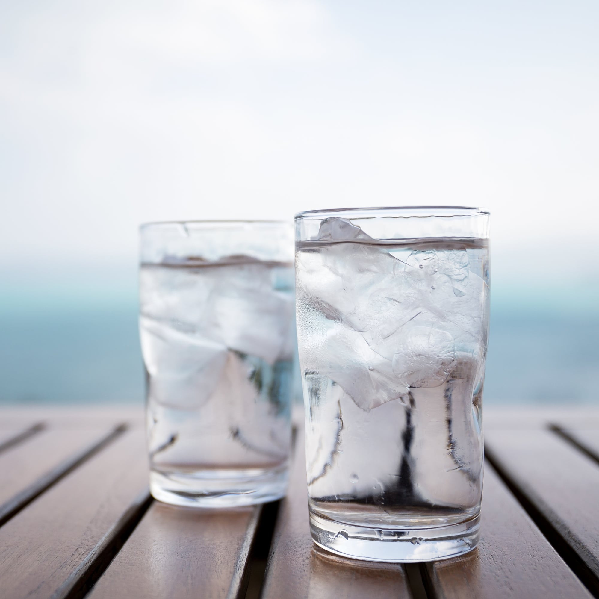 Tips For Navigating Fluid Restrictions Two glasses of water with ice