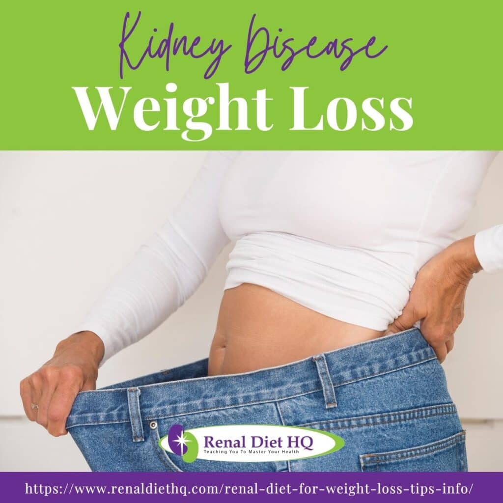 Kidney Disease Weight Loss - Renal Diet HQ