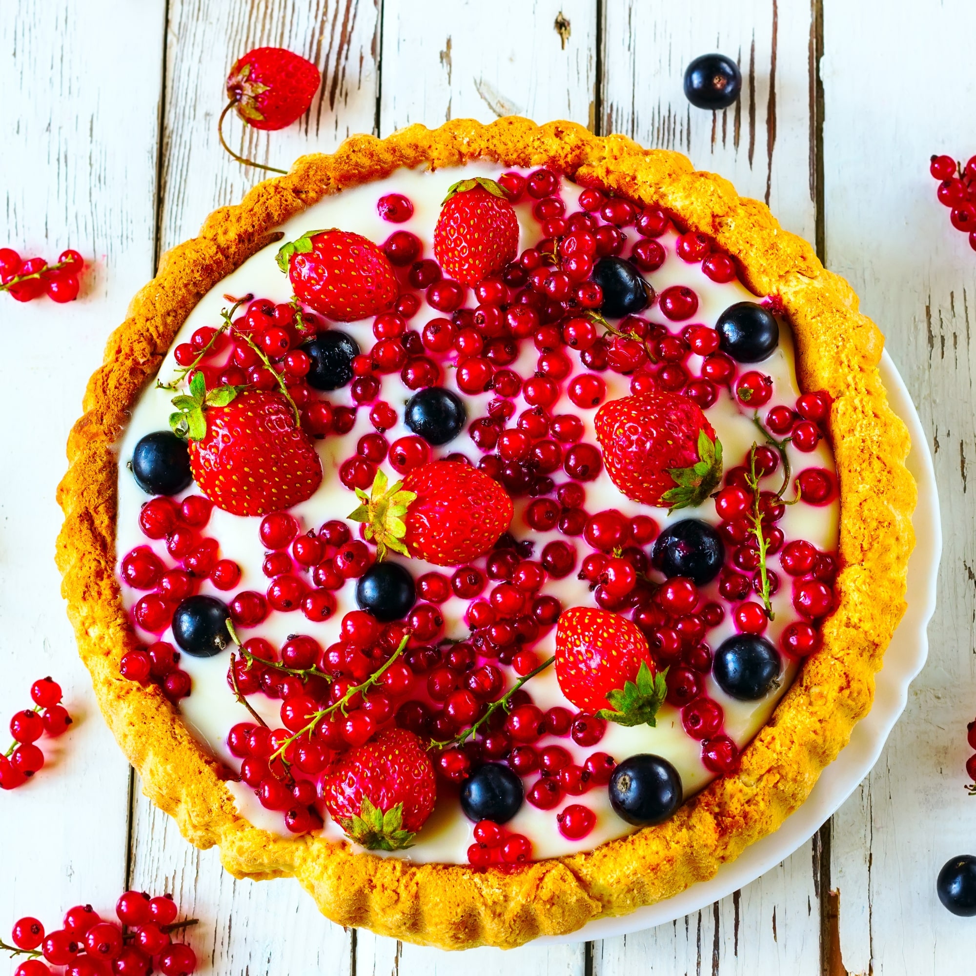 Berries pie