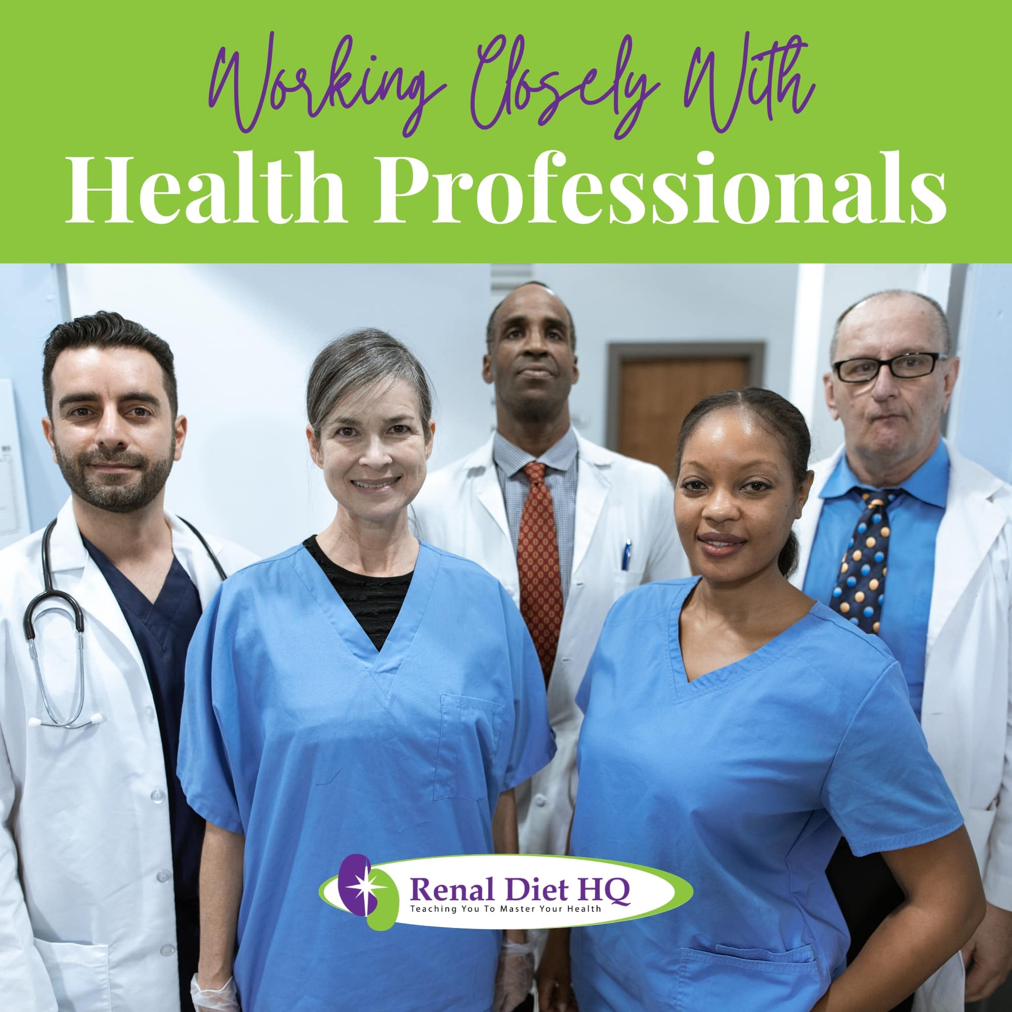 a group of Health Professionals posing for a photo