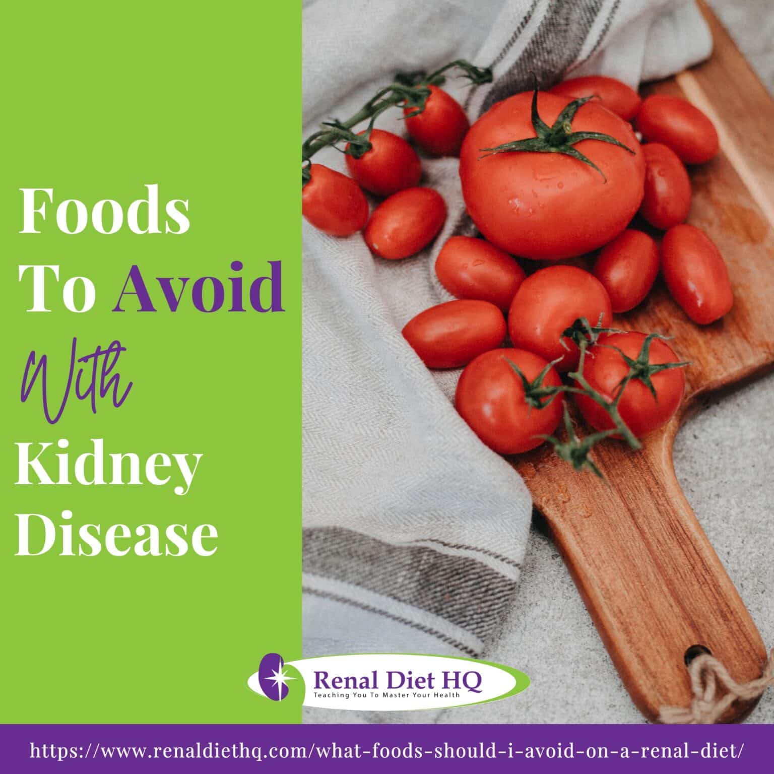 Foods to Avoid With Kidney Disease - Renal Diet HQ
