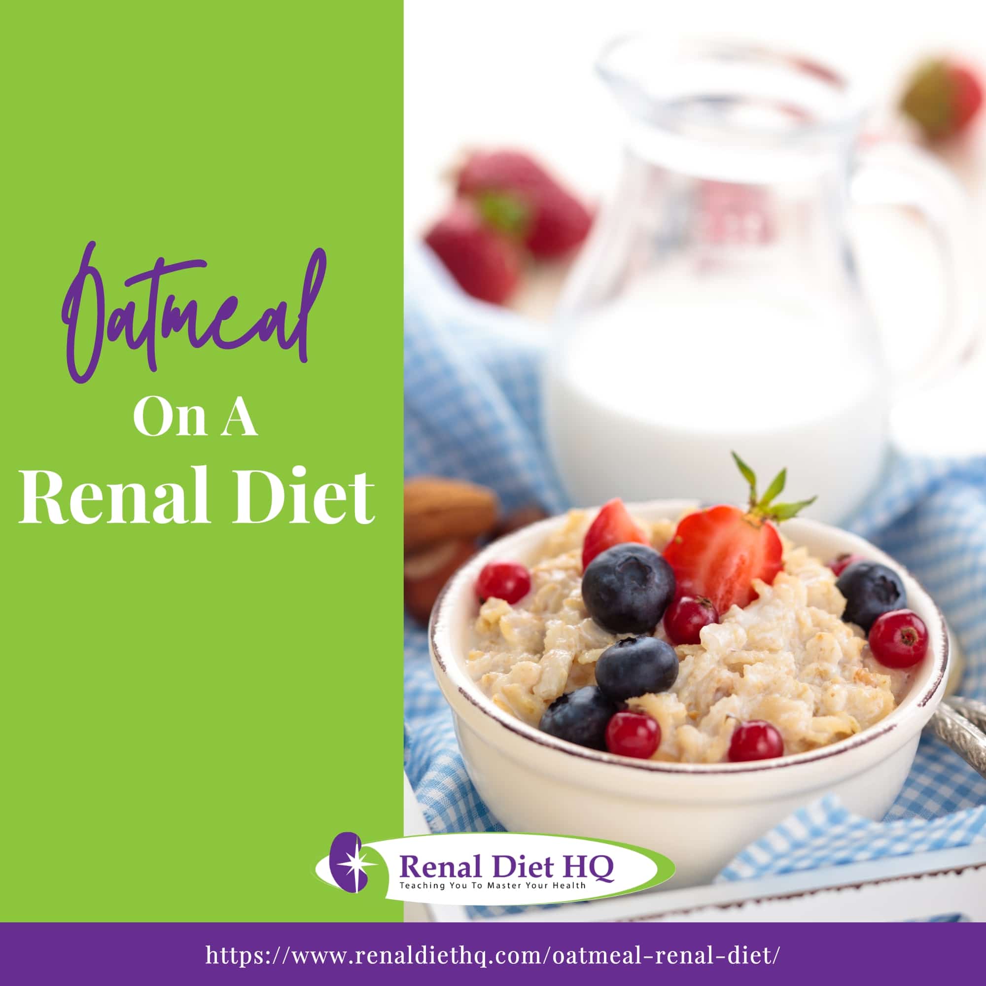 a bowl of oatmeal with berries and almonds