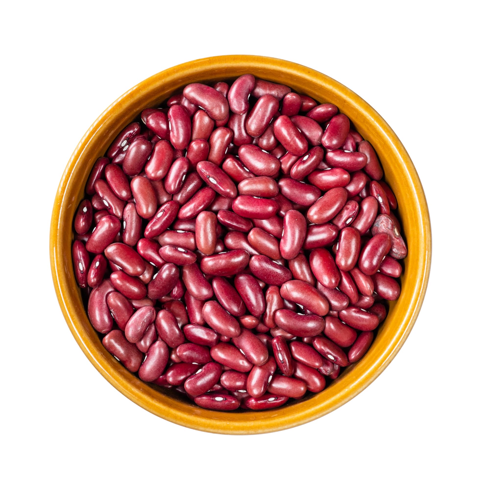 Red Kidney Bean in round Bowl