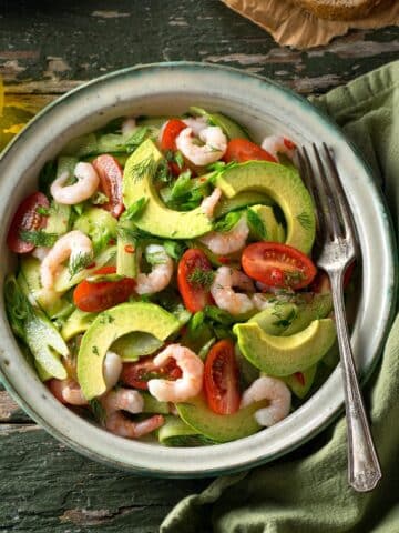 Shrimp and Avocado Salad