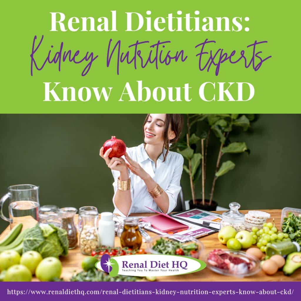 Renal Dietitians Kidney Nutrition Experts Know About CKD Renal Diet HQ