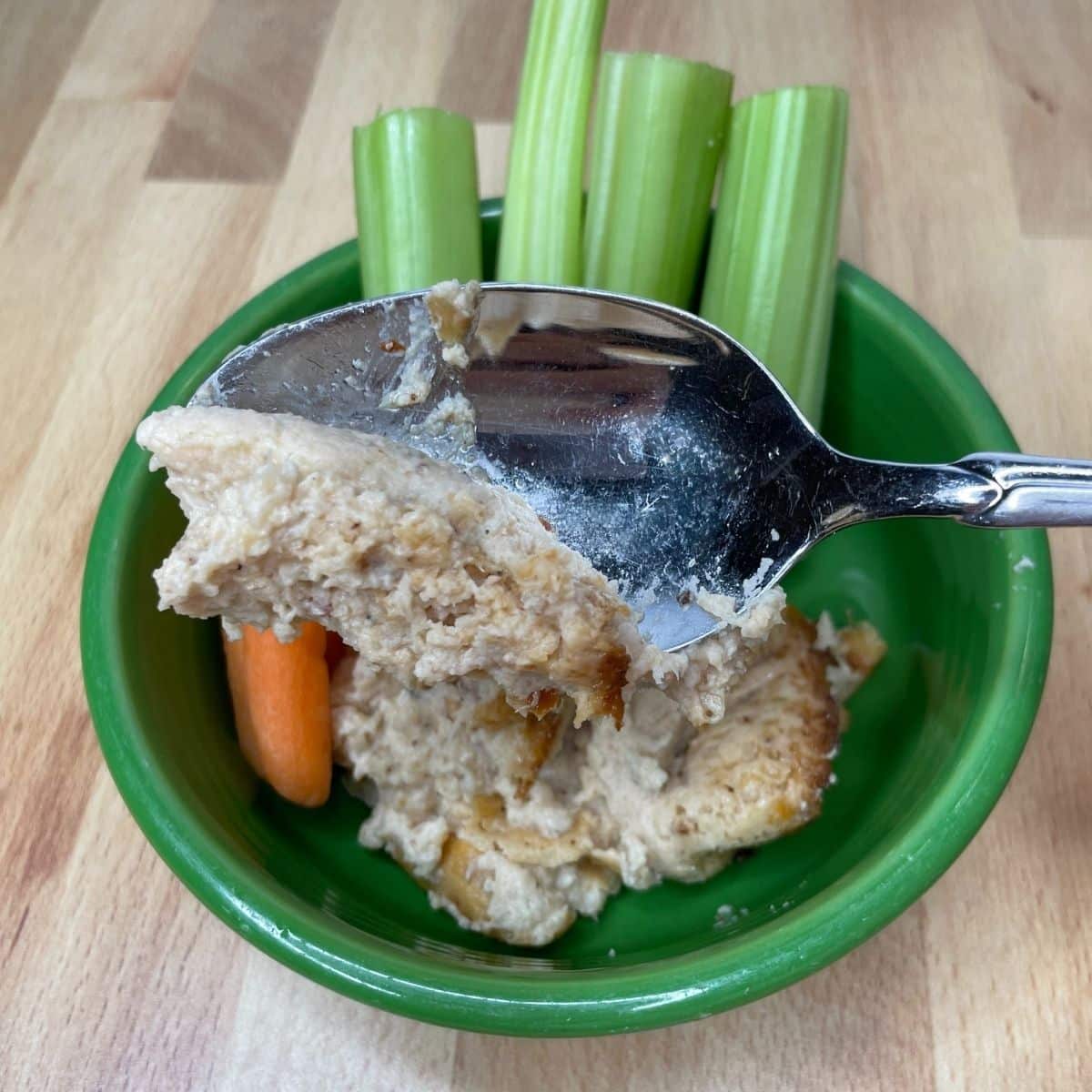 Close Up Of Buffalo Cauliflower DIp