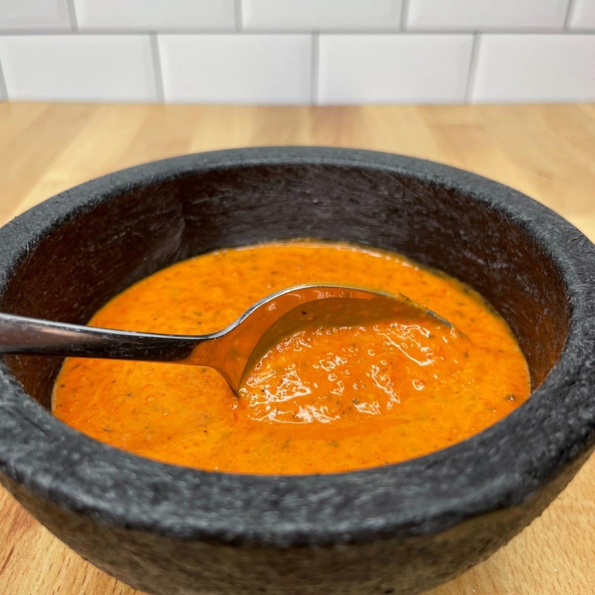perfectly done of Roasted Red Pepper Sauce.