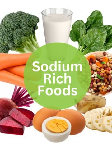 Sodium Rich Foods