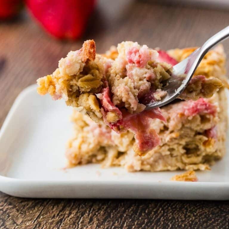 Strawberry Baked Oatmeal Renal Diet HQ