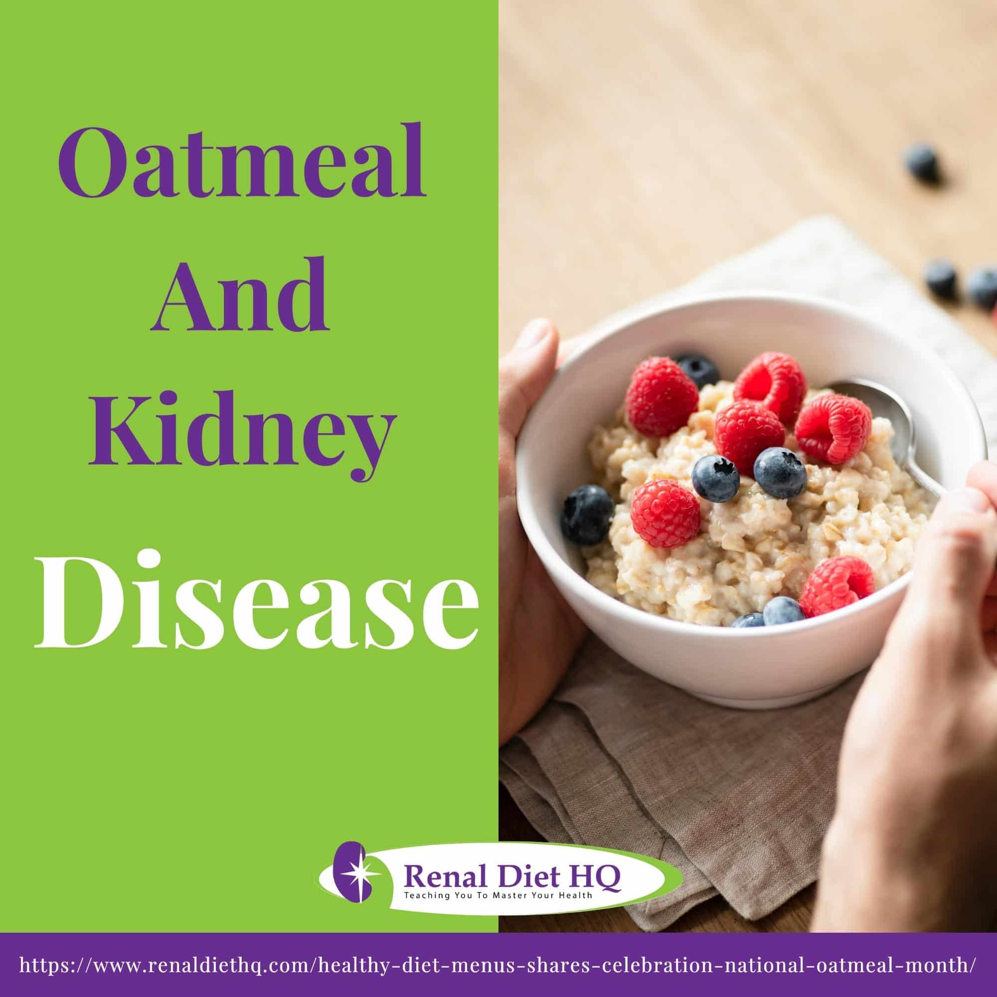 bowl of oatmeal porridge with berries on top.