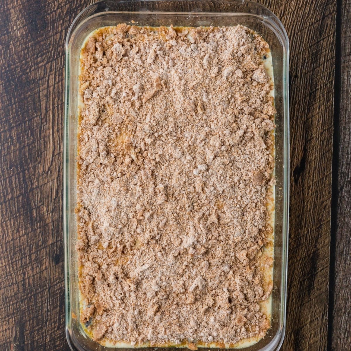perfectly done of Blueberry Coffee Cake.