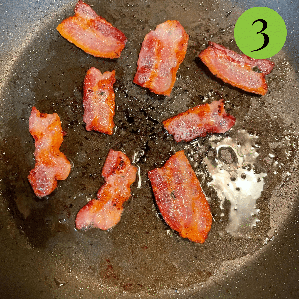 step 3 Of Creamy Broccoli Salad with-Bacon Ingredients