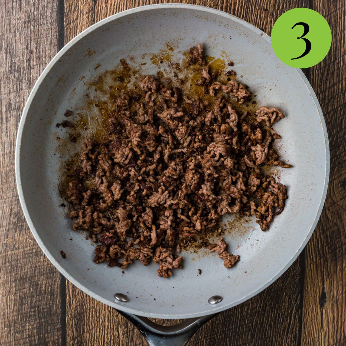 step 3 of Baked-Beans with Ground Beef.