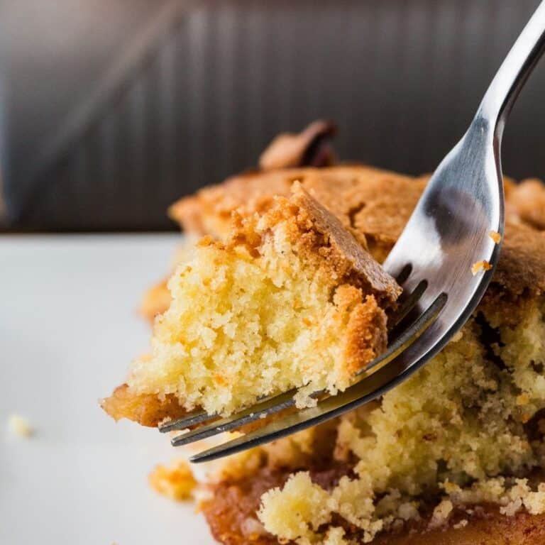 Close Up Of Gala Apple Cake