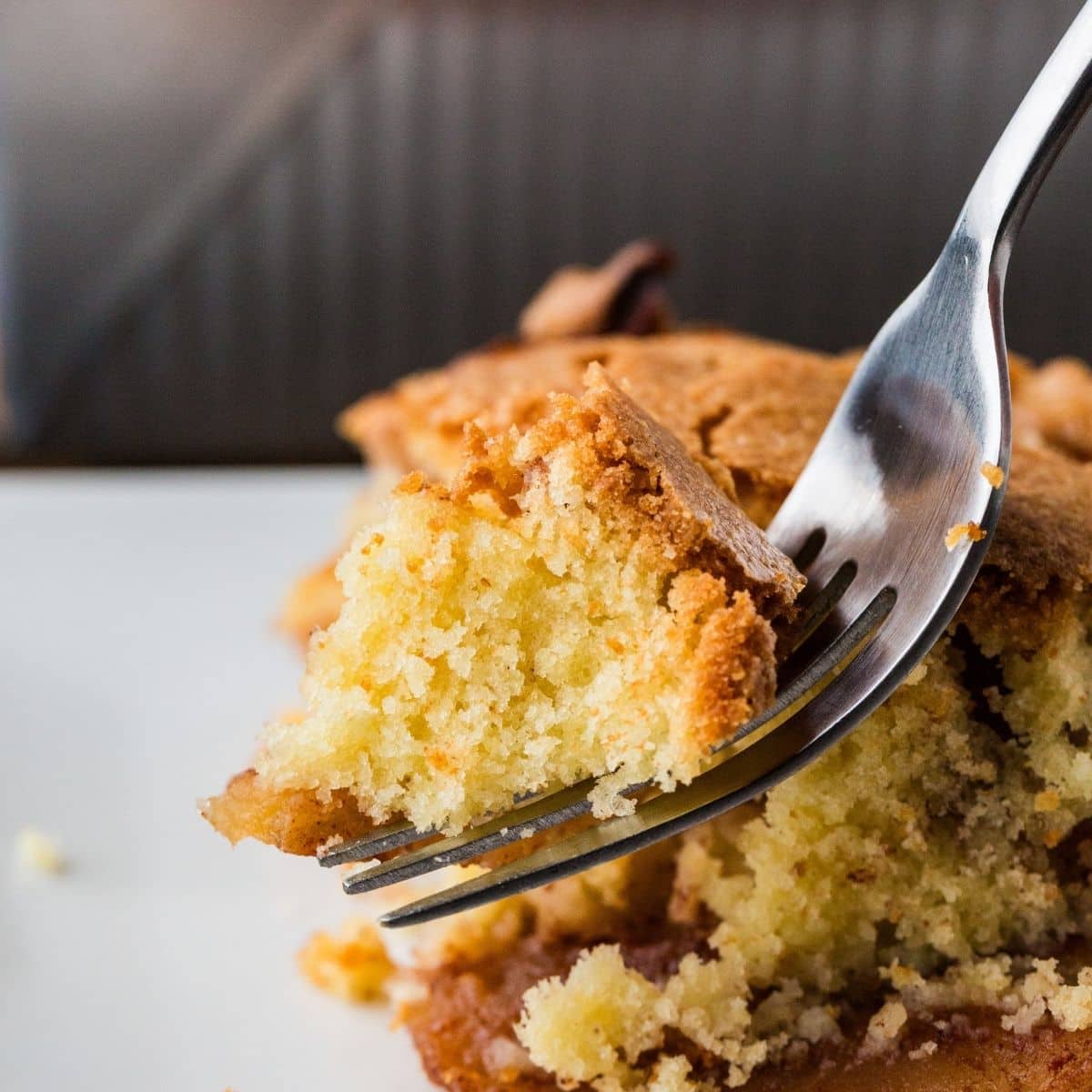 close up of Gala Apple Cake