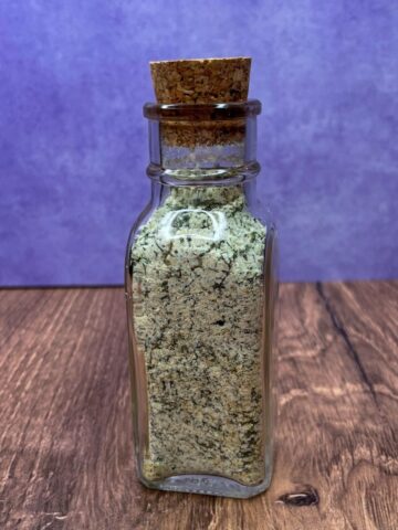 Close Up Of Low Sodium Ranch Seasoning