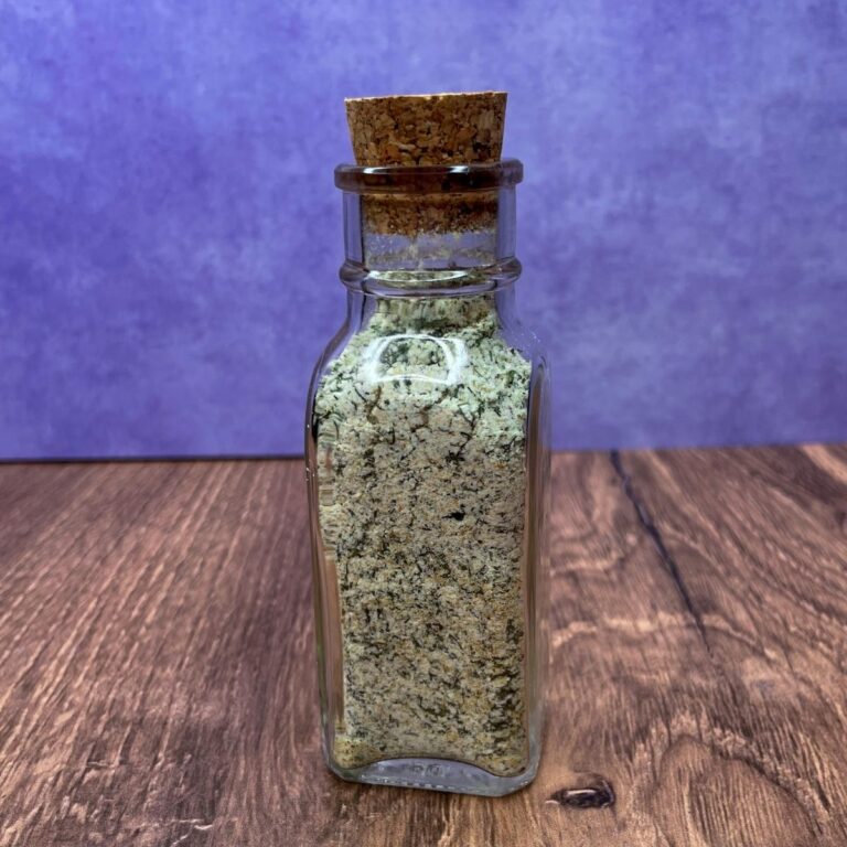 Close Up Of Low Sodium Ranch Seasoning
