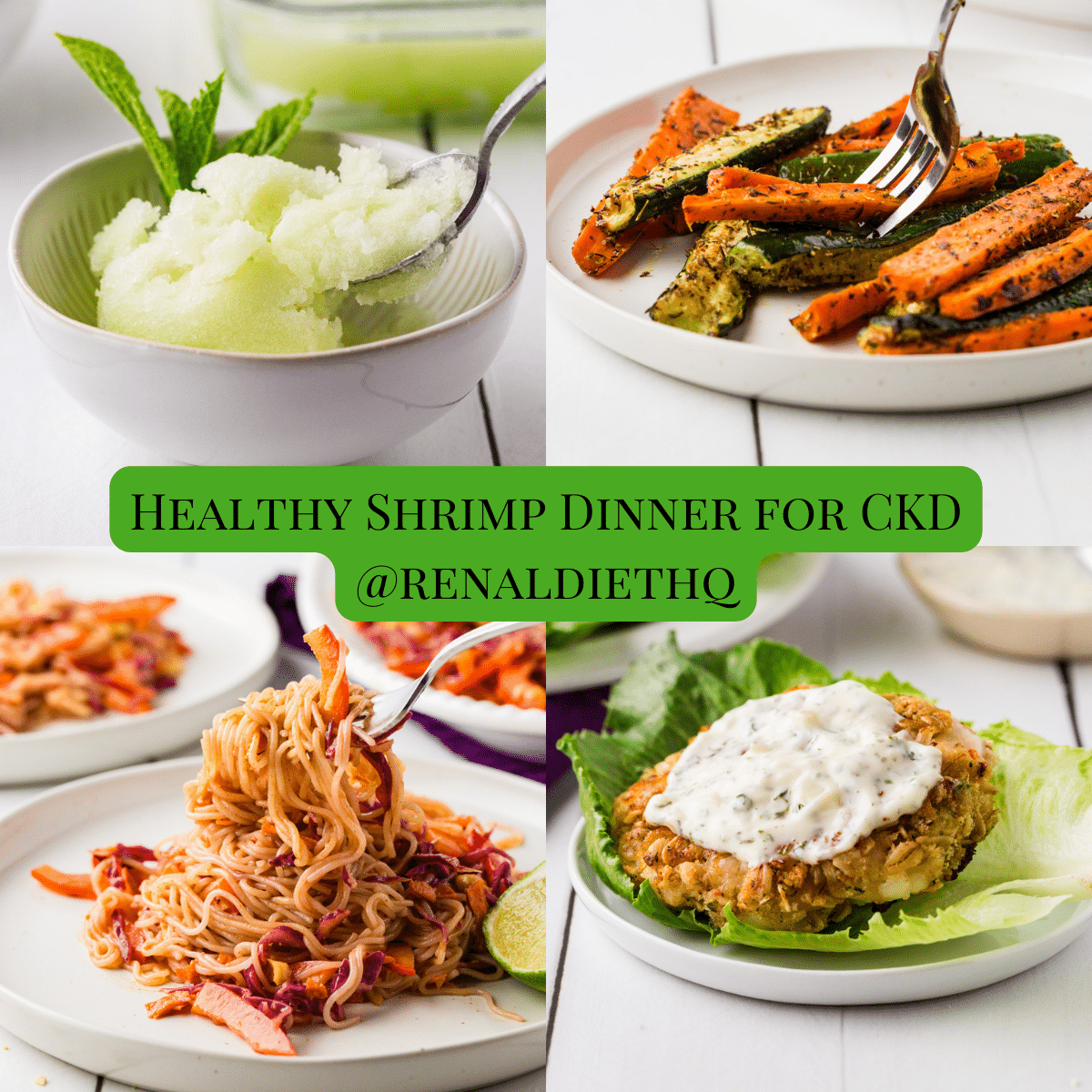 Shrimp Dinner for Chronic Kidney Disease