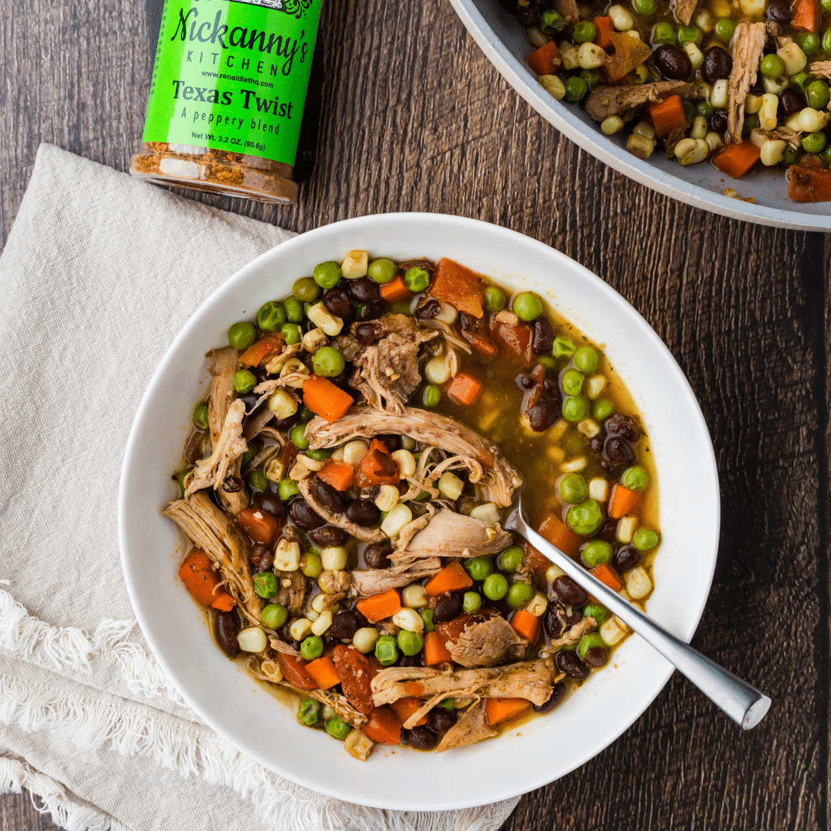 perfectly done of Southwestern Chicken Soup.