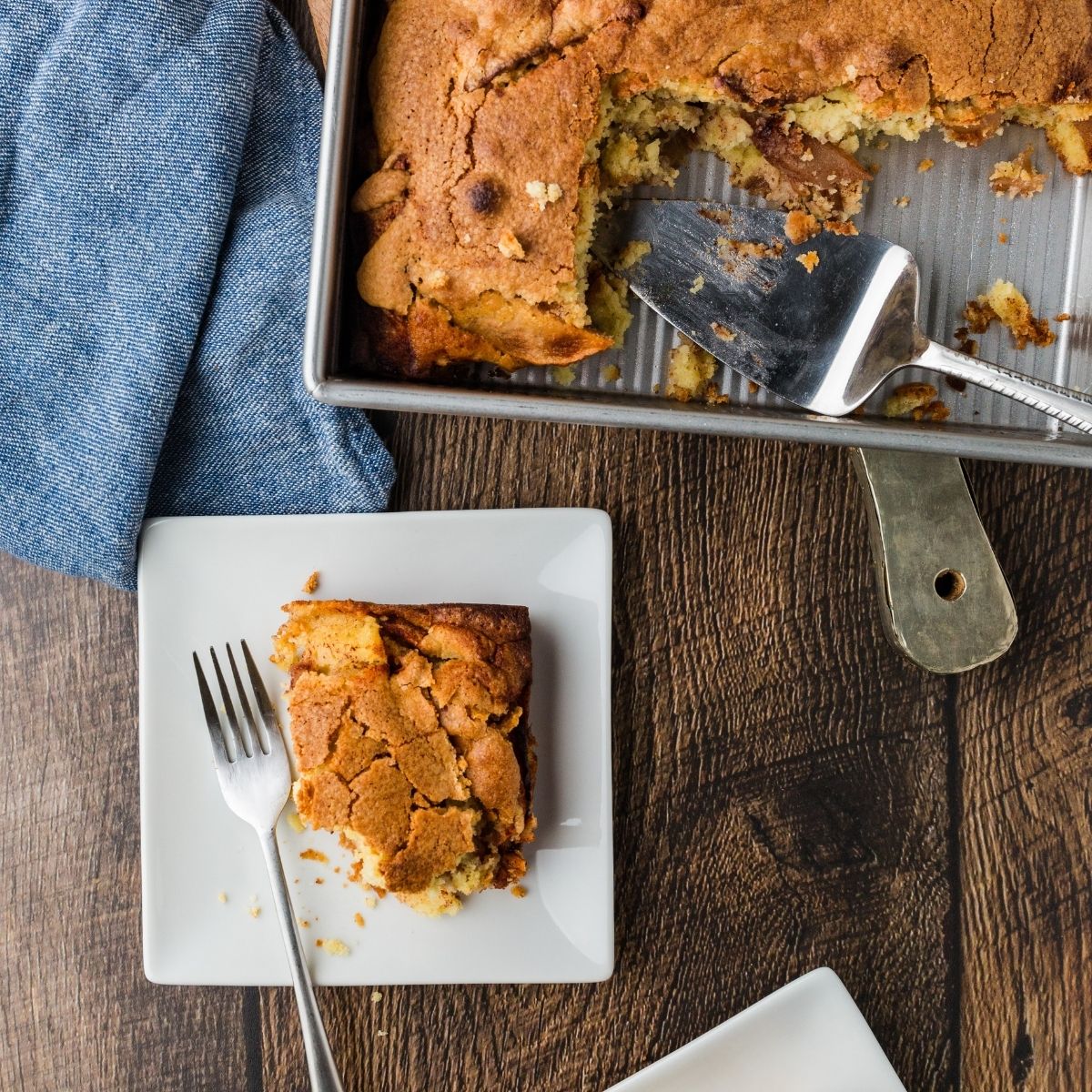 perfectly done Gala Apple Cake