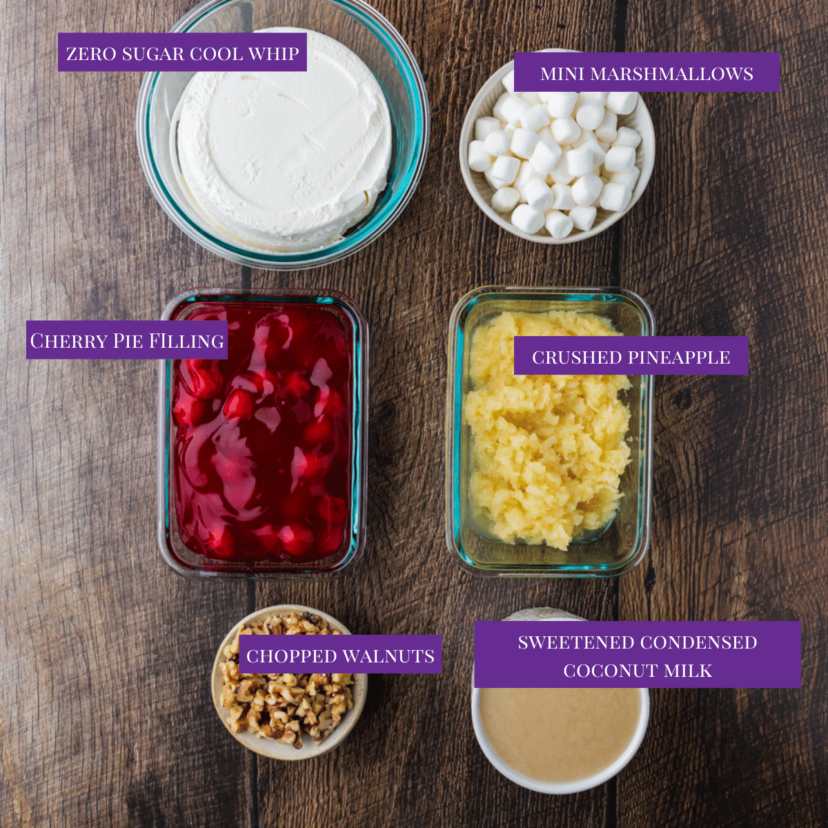 Cherry Pie Filling Salad Ingredient