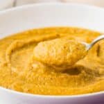 Close Up Of Roasted Pumpkin and Cauliflower