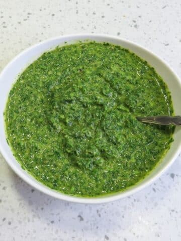 Perfectly Done Argentinian Chimichurri Sauce