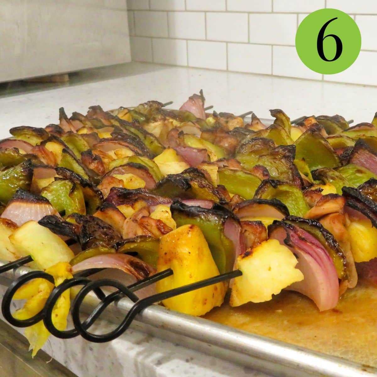 Step 6 Hawaiian Chicken Kabobs