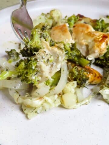 perfectly done Ranch Chicken Foil Packets
