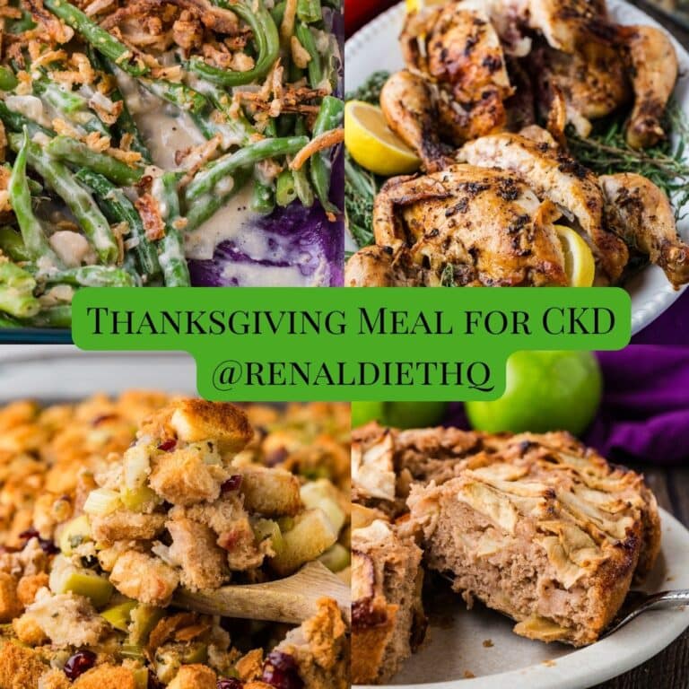 Thanksgiving Meal for CKD 2024