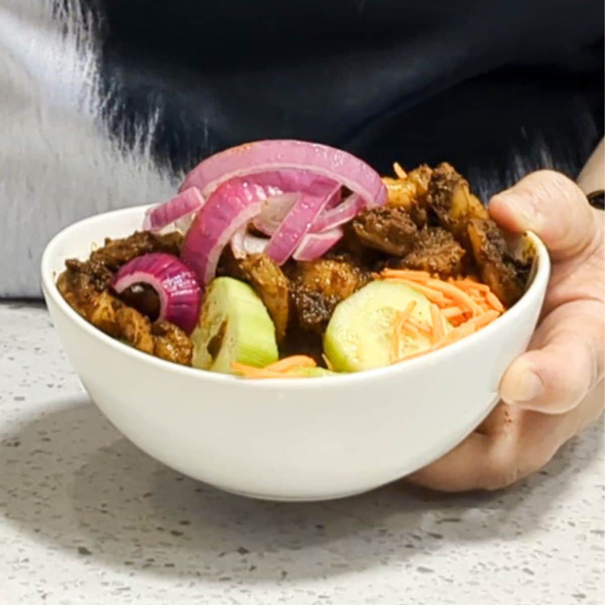 Bowl of Perfectly Done Shrimp Bowls