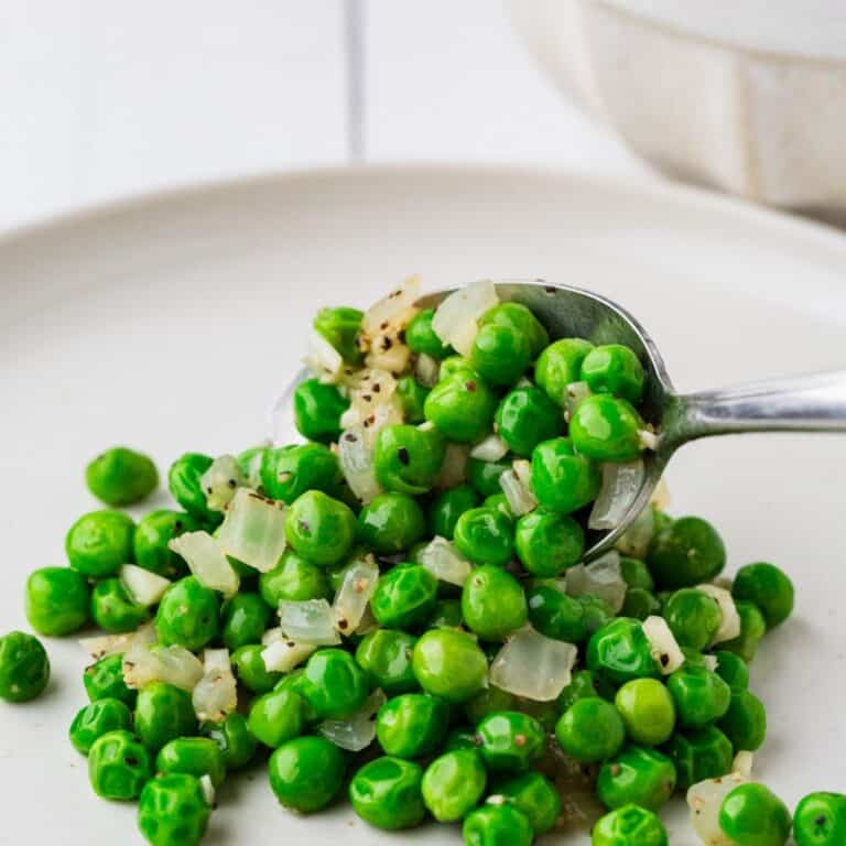 Close Up Of Italian Peas