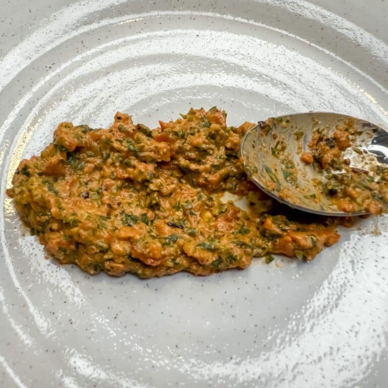 Perfectly Done Roasted Red Pepper Pesto