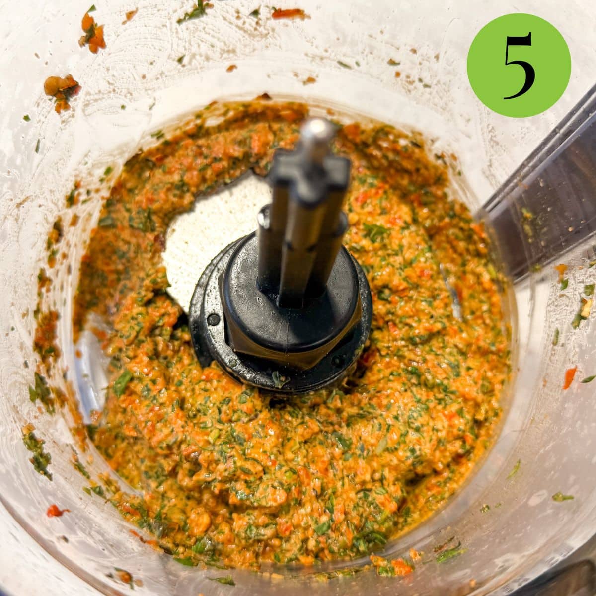 Step 5 Roasted Red Pepper Pesto