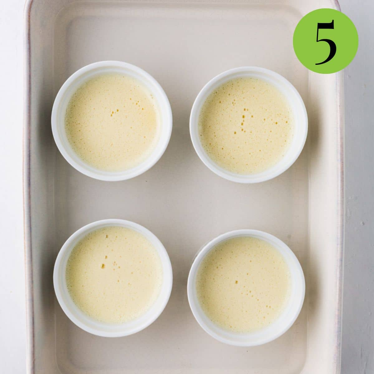 Step 5 of Dairy Free Creme Brulee