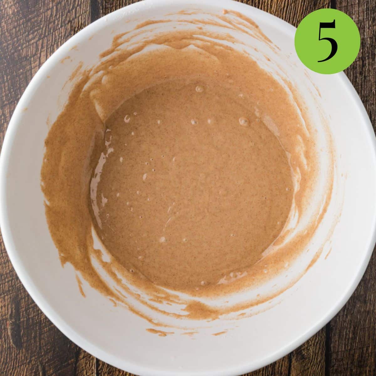 Step 5 vegan apple