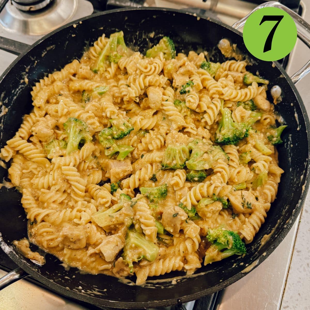 Step 7 Chicken and Broccoli Pasta Bake