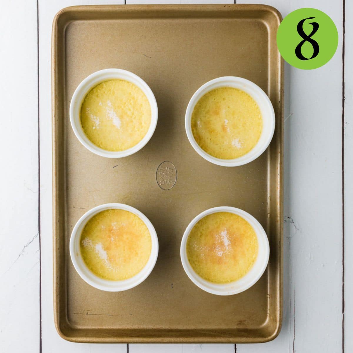 Step 8 of Dairy Free Creme Brulee