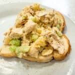 Close Up Of Hawaiian Chicken Salad