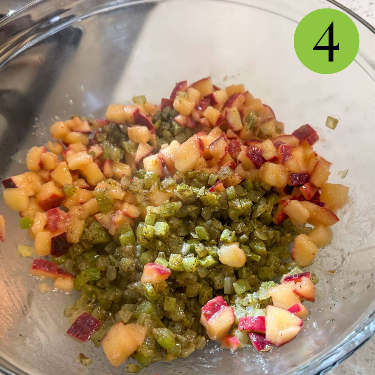 Step 4 of Wild Rice Stuffing 