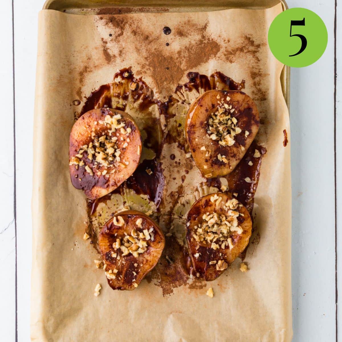 Step 5 of Cinnamon Baked Pears