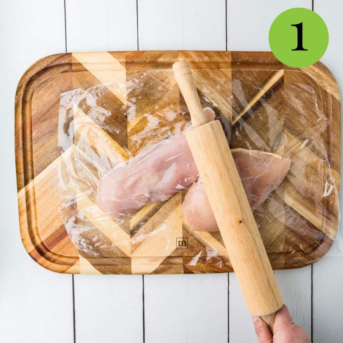 Step 1 of Healthy Marry Me Chicken