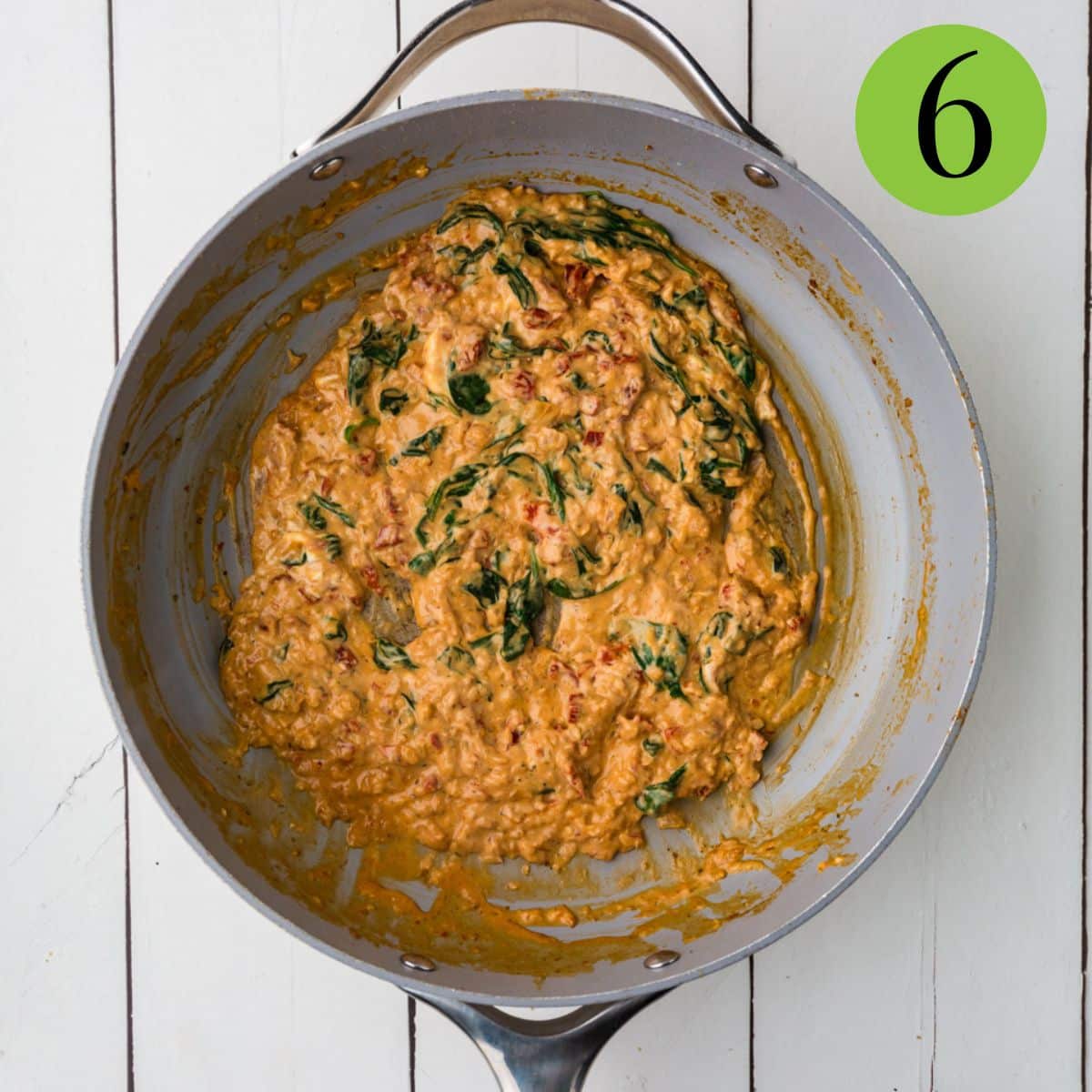 Step 6 of Healthy Marry Me Chicken.