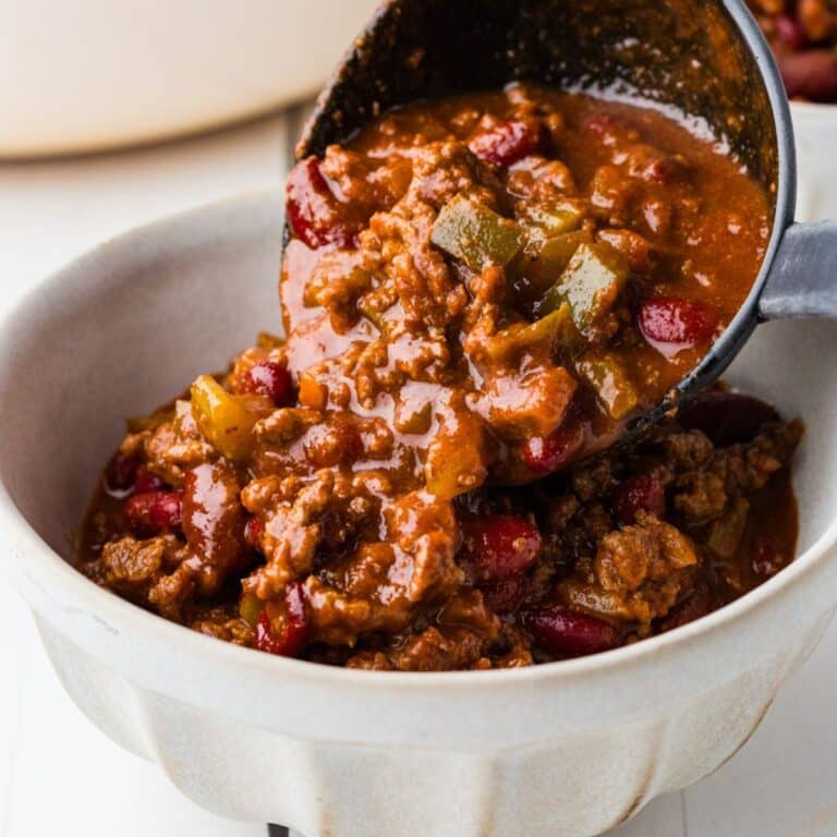 Bowl of Low Sodium Chili